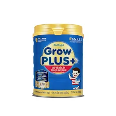 Sữa bột NutiFood GrowPLUS+ trên 1 tuổi (Xanh) 900g