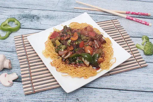 Veg Pan Fried Noodles