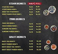 RV Momo's menu 1