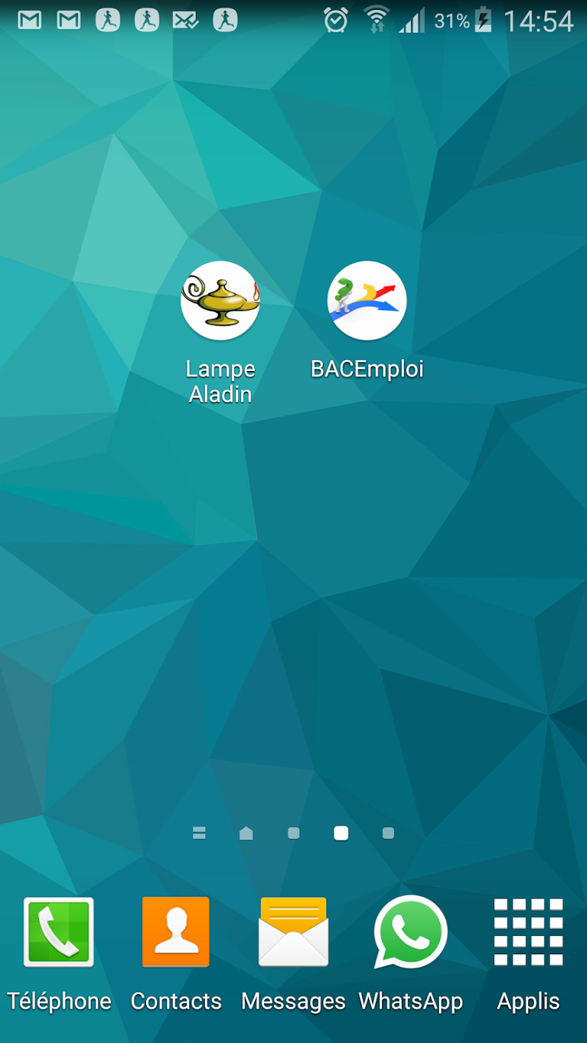 BACEmploi Screen 1