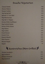 Ghazal Restaurant menu 7