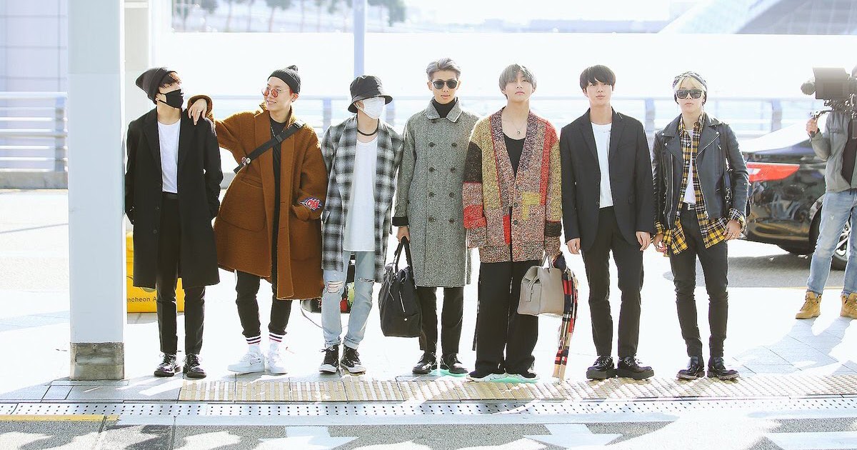 Bts airport fashion guide