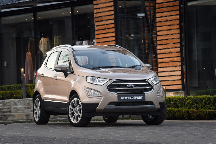 The Ford EcoSport is the most popular compact SUV in the R300k used car bracket.