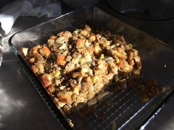 Roast the stuffing outside the turkey_image