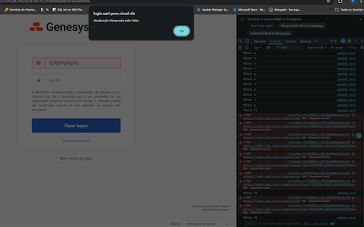 Tahto - Bloqueio Refresh PureCloud screenshot 2