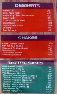 Mr Bin's Burger Point menu 2