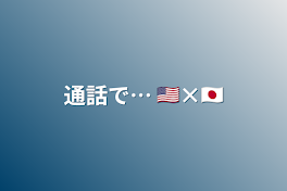 通話で…    🇺🇸×🇯🇵