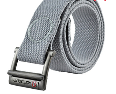 Ceinture en toile pour loisirs en plein air, robuste et durable, idéale pour les activités extérieures. Confort et style pour vos aventures.