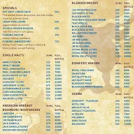 The Boozy Griffin menu 4