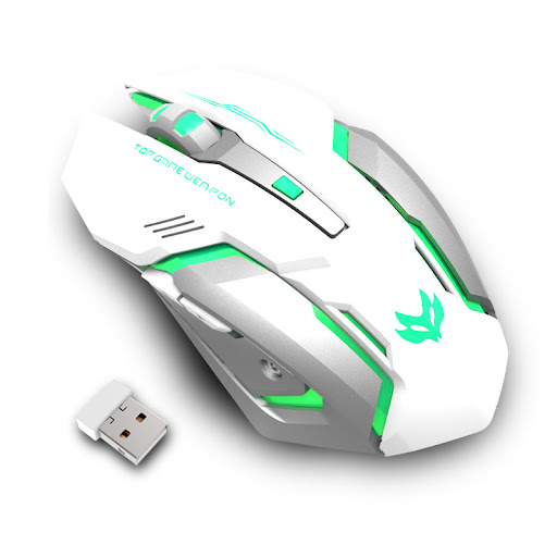 Title 1, Machinery Wireless Charging Silent Gaming Mouse...