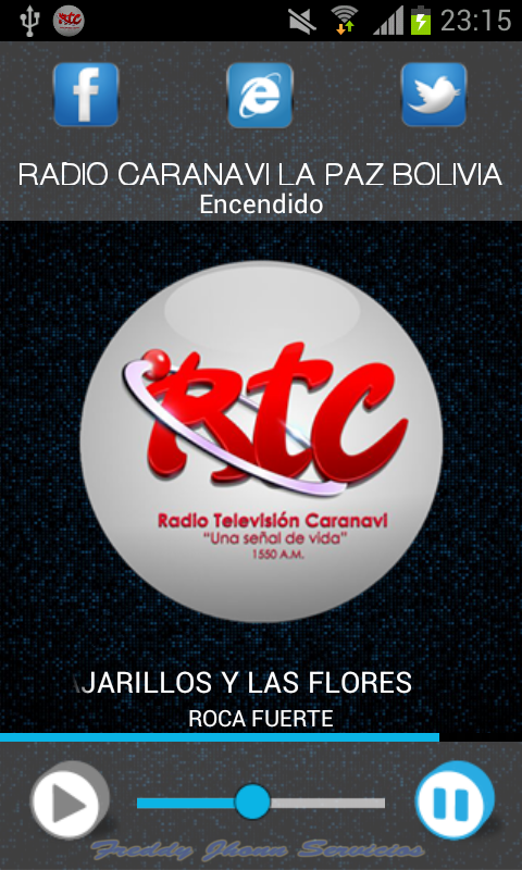 RADIO CARANAVI Screen 1