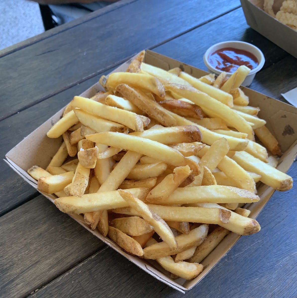 Gluten-Free Fries at The Captain's Daughter