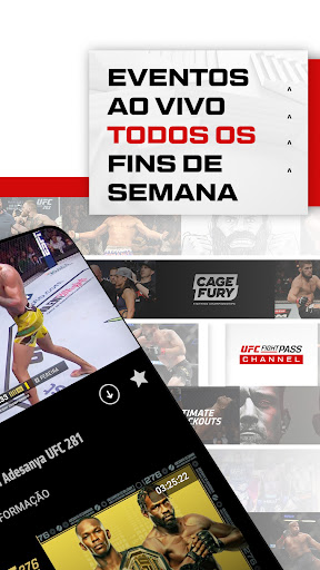 Screenshot UFC Fight Pass