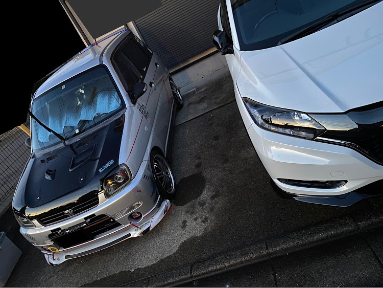 プレオの年末にやらかした・キリ番GET・ヴェゼルRS・ゼストスパーク・2台洗車に関するカスタム事例の投稿画像4枚目