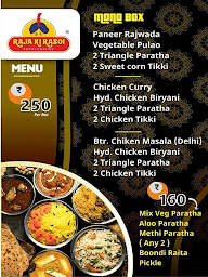 Raja Ki Rasoi menu 1