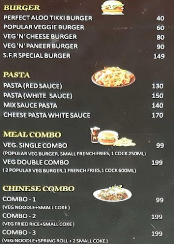 The Food Box Restaurant menu 