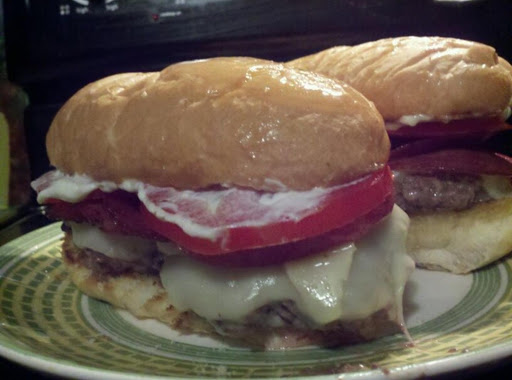 This pic is of the Roman Burgers, I made from this site.