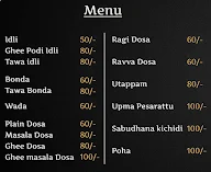 Shine Food Services menu 1