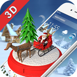 Download Merry Christmas 3D Theme For PC Windows and Mac