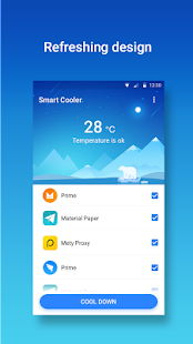  Smart Cooler - Phone Cooler & CPU Temp Controller- 스크린샷 미리보기 이미지  