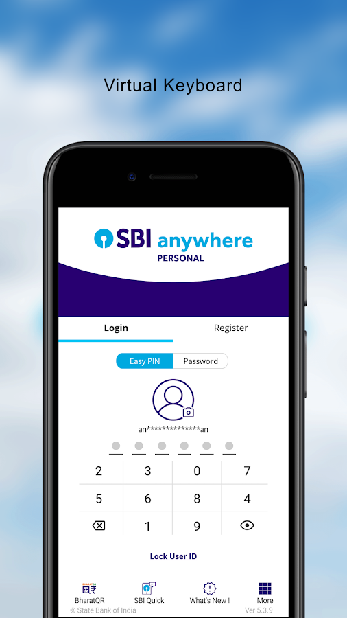    SBI Anywhere Personal- screenshot  