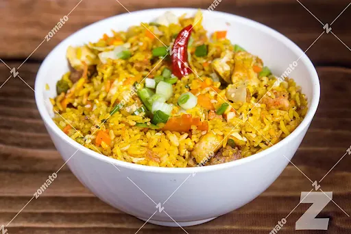 Chicken Singapore Fried Rice