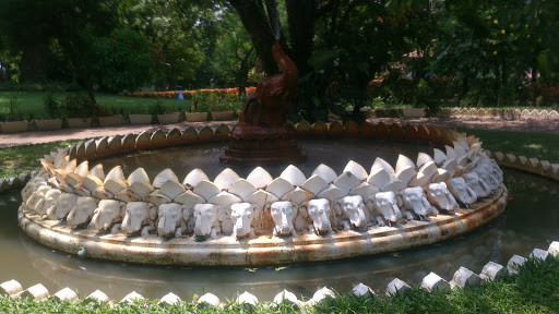 Fountain At Wales Park