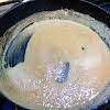 Thumbnail For Melted Butter And Flour To Create A Roux.