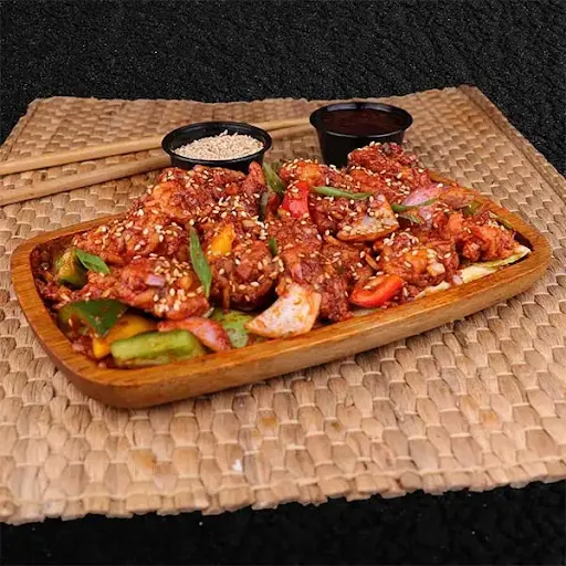 Korean Sesame Prawns