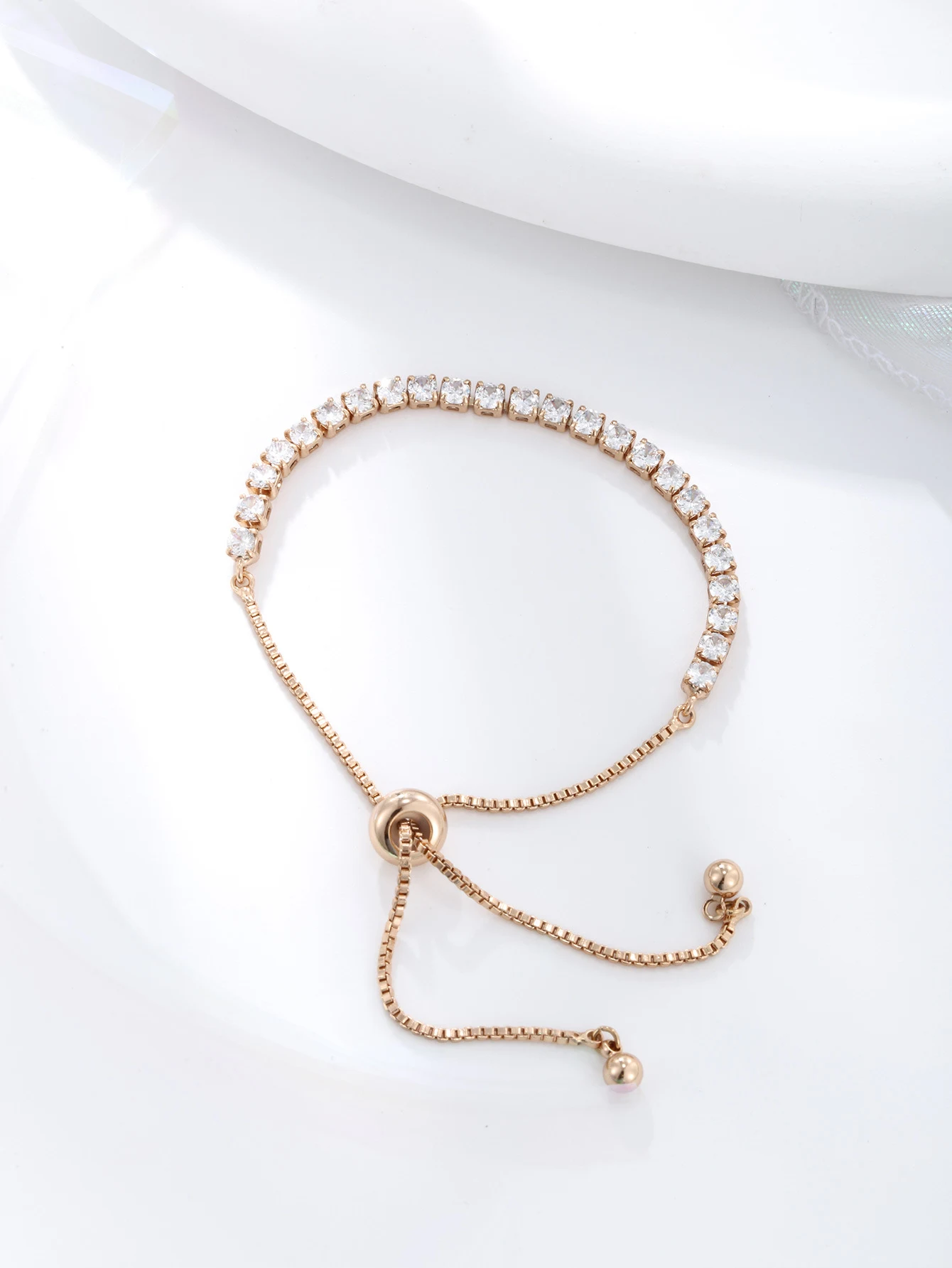 Title 8, Bracelet chaîne extensible et ajustable, person...
