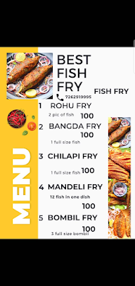 Best Fish Fry menu 2