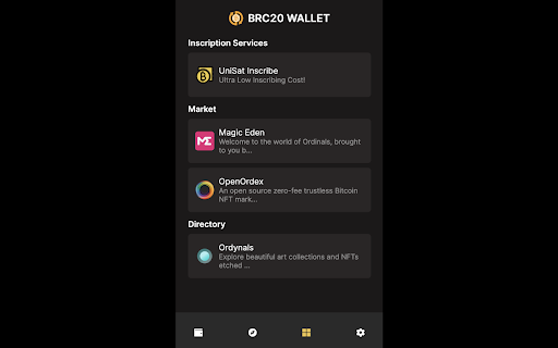 BRC20 Wallet