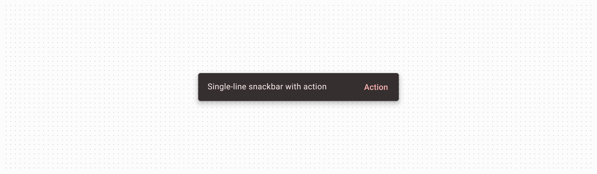 Snackbars – Material Design 3