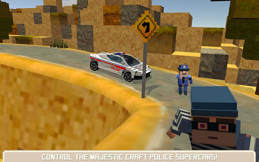 Blocky San Andreas Police SIM