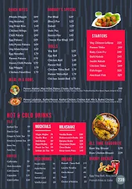 Indian Spirits Cafe menu 3