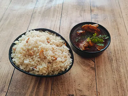 Mutton Masala + Ghee Rice