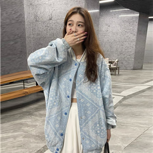 Title 5, Fashion Ladies Cashew Flower Baseball Uniform J...