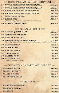 Karim's- Original From Jama Masjid Delhi 6 menu 1