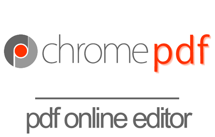 chromePDF - PDF Online Editor small promo image