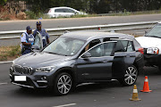 A shooting occurred on the M1 North highway on Monday‚ in a suspected robbery attempt. Johannesburg Metro Police Department officers are diverting traffic off the freeway at Jan Smuts Avenue and Empire Road‚ the city said. It is believed that a Hawks member may have been shot. 
