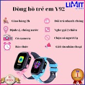 Đồng Hồ Thông Minh Trẻ Em Y85, Y92 Lắp Sim Nghe Gọi, Định Vị, Chống Nước