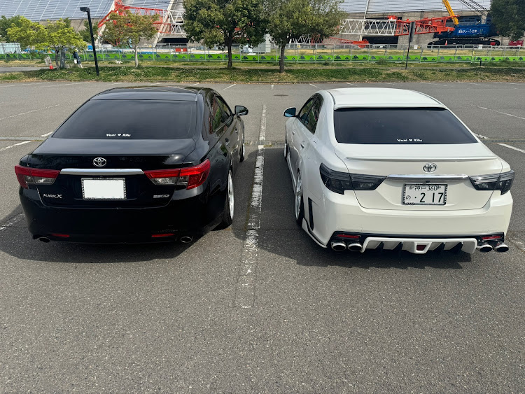 マークXのドライブ・ゴールデンウィーク・バンパー交換・GW・DIYに関するカスタム事例の投稿画像6枚目