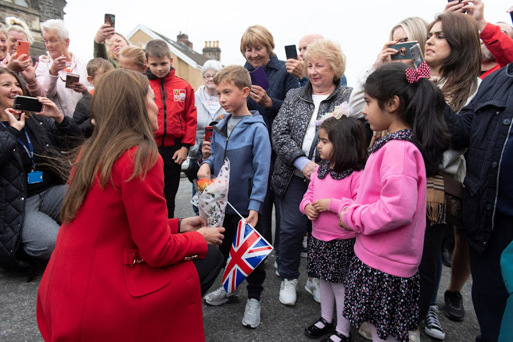 The Princess of Wales in Swansea.