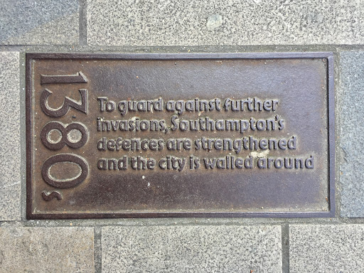 1380 Sidewalk Plaque 