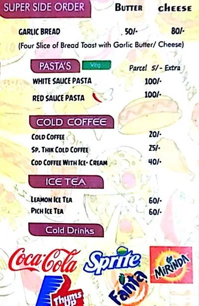 Cafe Burger Spice menu 