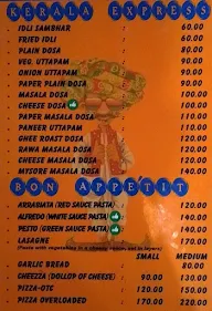 Desi Firangi menu 2