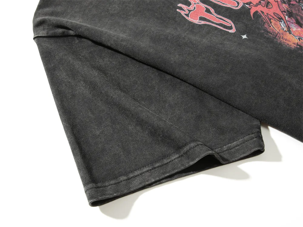 Title 16, Mens Loose Digital Direct Injection T-shirt Co...