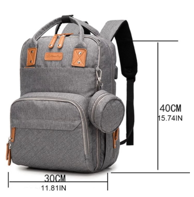 Title 1, Baby Diaper Backback Large Capacity Mummy Nappy...