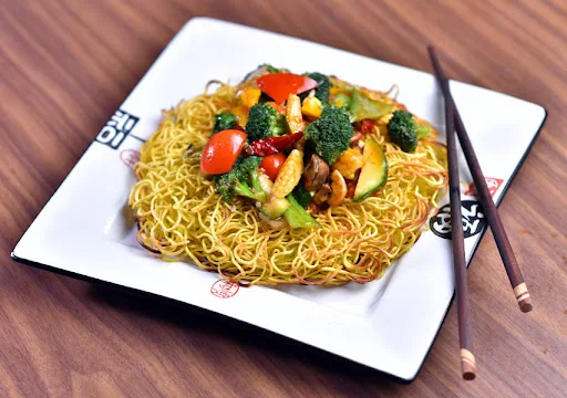 Veg Pan Fried Noodles