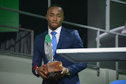 Nedbank Cup Player of the Tournament: Lebogang Maboe (Maritzburg United) during the Premier Soccer League 2017/2018 Awards evening at Sandton Convention Centre on May 29, 2018 in Johannesburg, South Africa. 